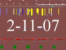 Satellite tracker dated 2nd November 2007