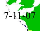 Satellite tracker dated 7th November 2007