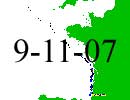 Satellite tracker dated 9th November 2007