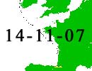 Satellite tracker dated 14th November 2007