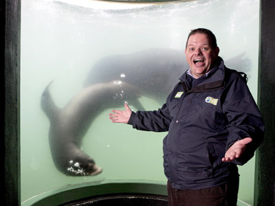 Singer Trevor Takes Helm at Seal Sanctuary
