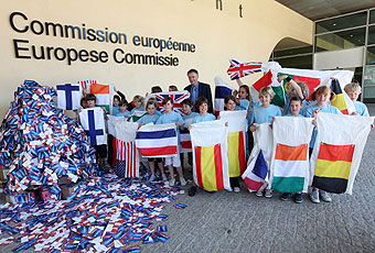 School children deliver clear message to EU