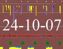Satellite tracker dated 24th October 2007