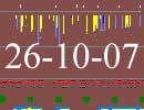 Satellite tracker dated 26th October 2007