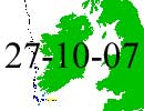 Satellite tracker dated 27th October 2007