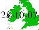 Satellite tracker dated 28th October 2007