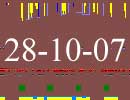 Satellite tracker dated 28th October 2007