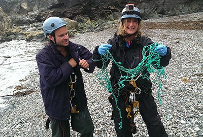 Entangled young seal found, rescued and released! - Photo copyright of Sue Sayer