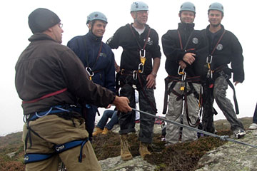 Dan Jarvis - photo by taken by Sue Sayer of the Cornwall Seal Group