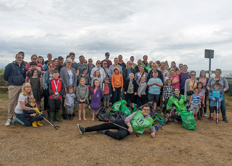 Beach clean - 17th June 2018