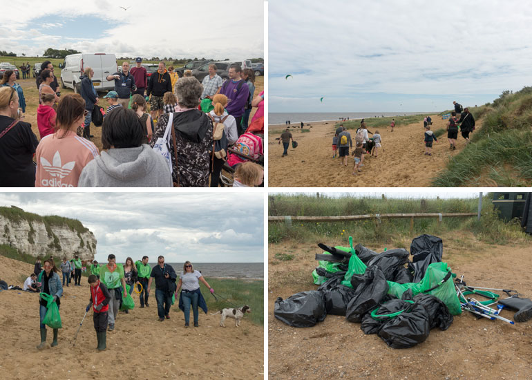 Beach clean - 17th June 2018