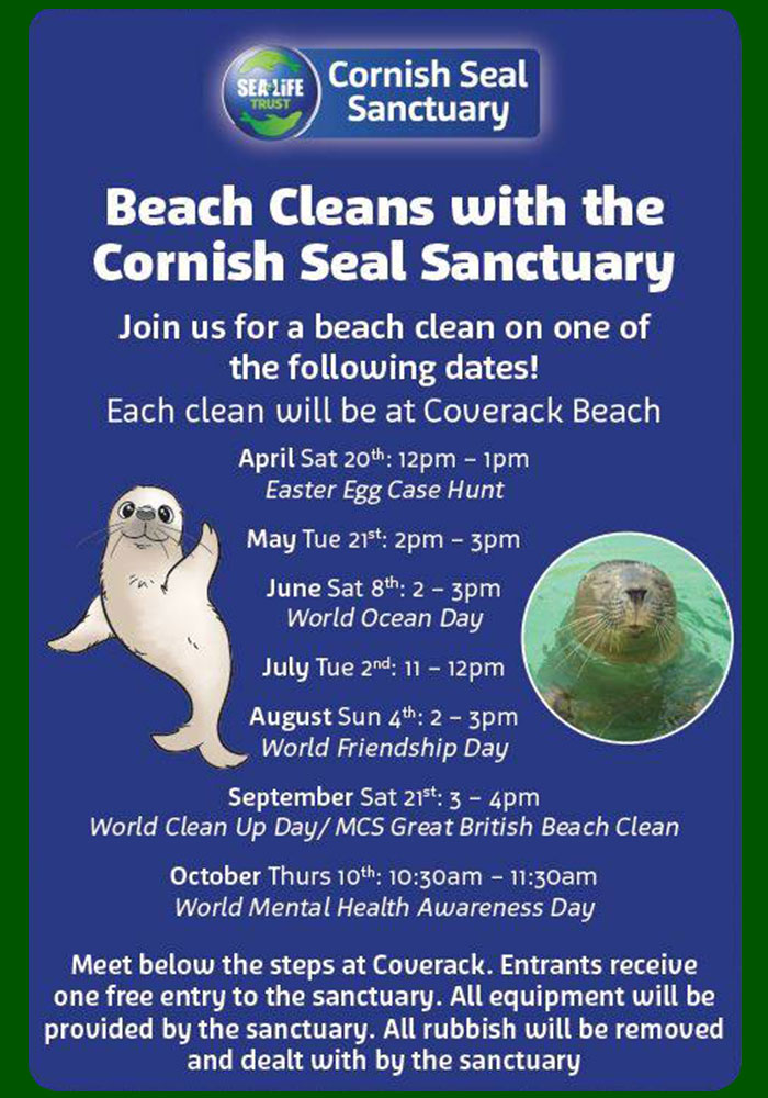 Beach clean dates for 2019