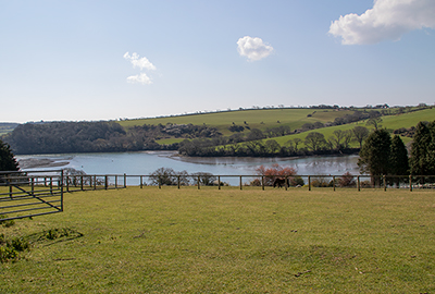 View across the Helford Estuary