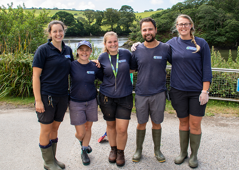 Megan, Marianne, Polly, Elliot and Grace
