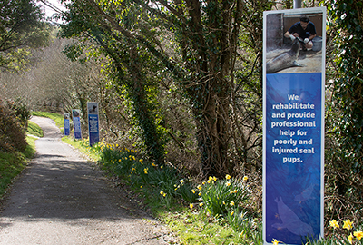 New Signs at the Sanctuary