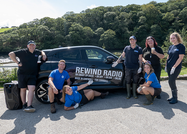We had a lots of fun day with the Rewind Radio for Cornwall Crew!