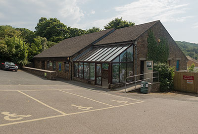 Front of the Cornish Seal Sanctuary