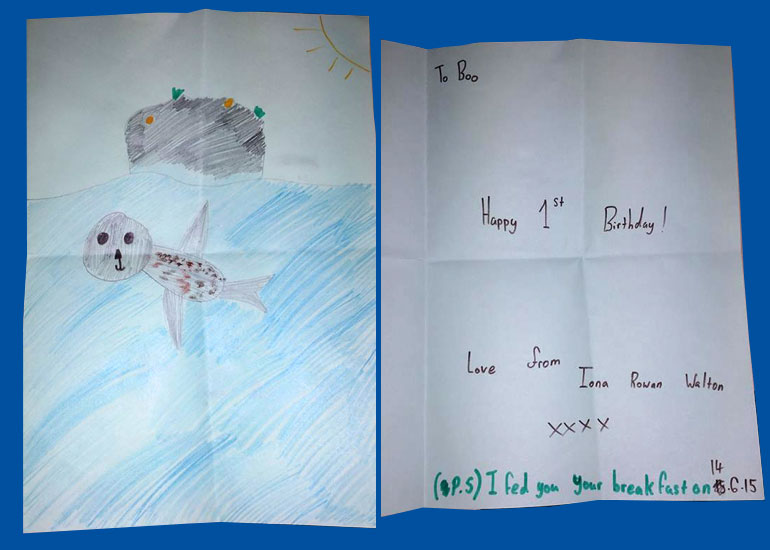 Boo's Birthday Card made by Iona Rowan Walton