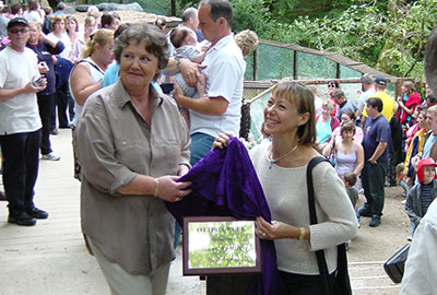 Otter Creek was opened by Jenny Agutter on 25th July 2002