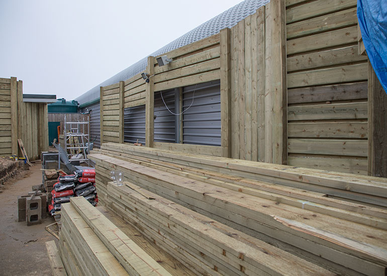 Penguin Exhibit Refurbishment - photo taken on 20th January 2018