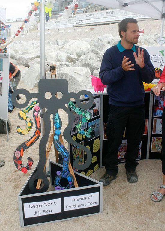 Friends of Portheras Cove stall