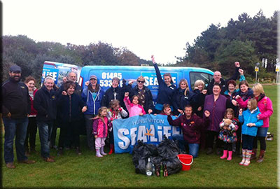 beach clean 2014