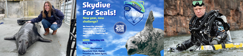 Soaring for Seals Fundraising Manager overcomes her biggest fear, for the love of seals