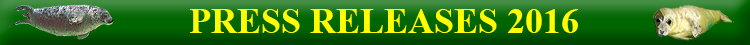 Latest Press Releases for 2016