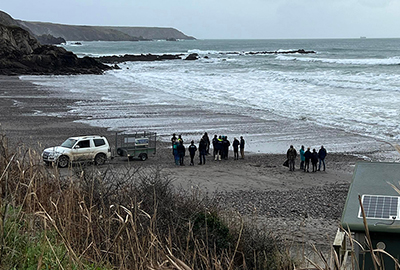 Seal Release - 13th January 2023 - Photo Credit : Lizzi Larbalestier