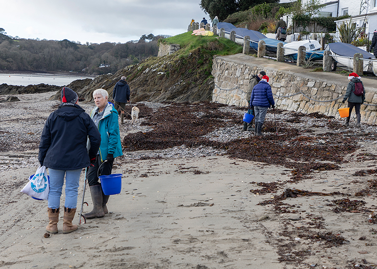 14th December 2024 - Beach clean - Helford Passage