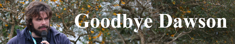 Dawson leaves us!