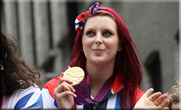 Gold medallist British Paralympic Swimmer Jessica-Jane Applegate
