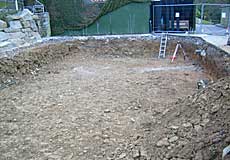 Digging begins - 13th Feb 2007