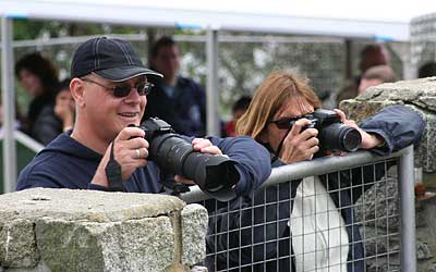 Simon and Kate from the Cornwall Seal Group