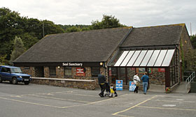 Front entrance of the National Seal Sanctuary