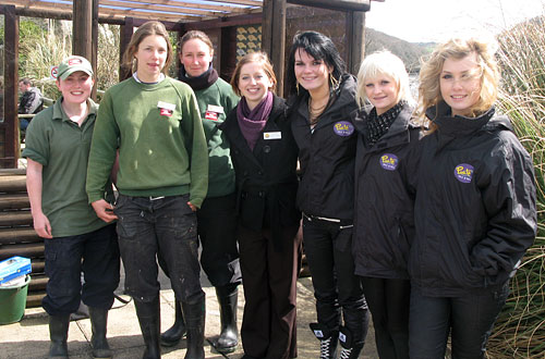 Pirate FM's girlband 'Eden' with Amy, Clare and Laura