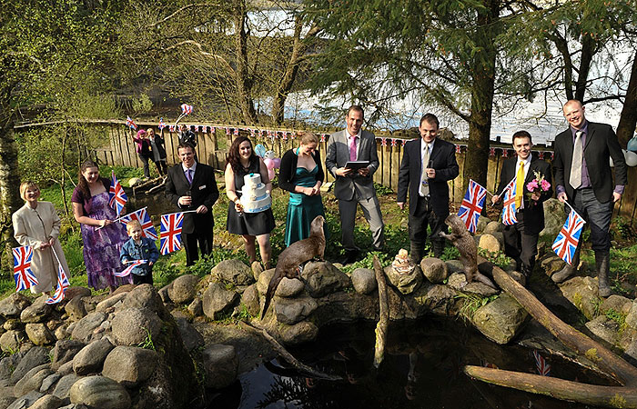 Otter Couple Seal The Knot!