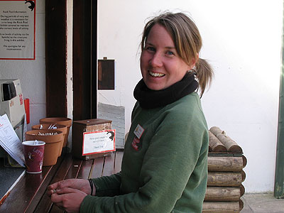 Tamara, the Senior Animal Care Assistant
