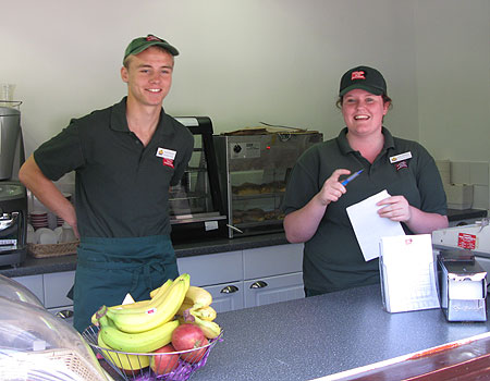 Nathan and Gemma (Café)